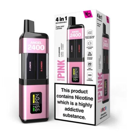 ANGEL 2400 4-in-1 Pink Edition - Vape Unit