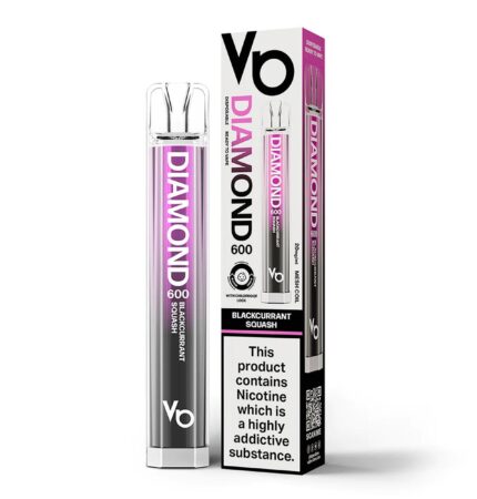 Diamond 600 Vape Black Currant SQUASH - Vape Unit