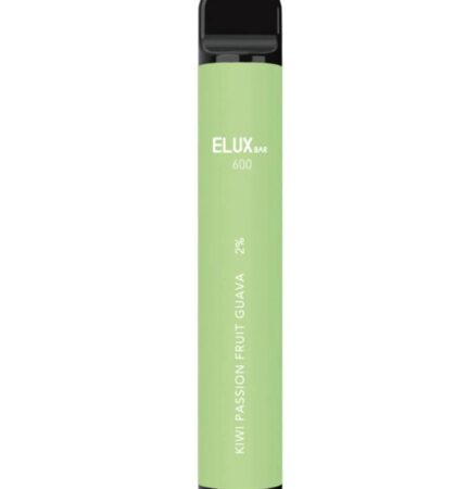 ELUX 600 PUFF KIWI PASSIONFRUIT GUAVA - Vape Unit