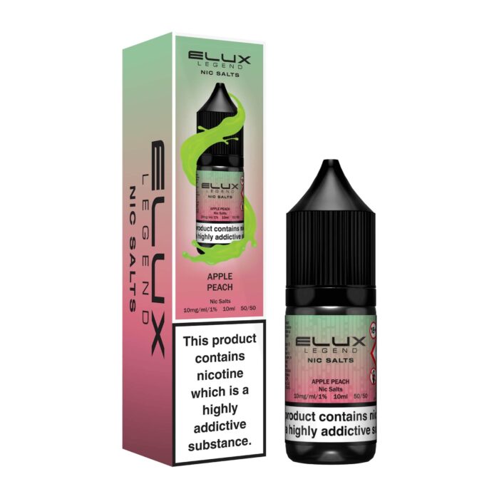 ELUX LEGEND NIC SALT APPLE PEACH 10ML - Vape Unit