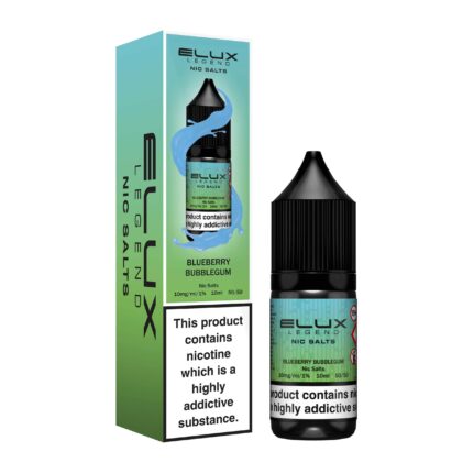 ELUX LEGEND NIC SALT BLUEBERRY BUBBLEGUM 10ML - Vape Unit