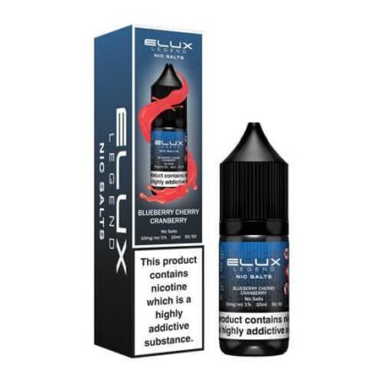 ELUX LEGEND NIC SALT BLUEBERRY CHERRY CRANBERRY 10ML - Vape Unit