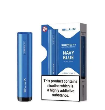 Elux Zero N Prefilled Pod Vape Kit - Navy Blue - Vape Unit