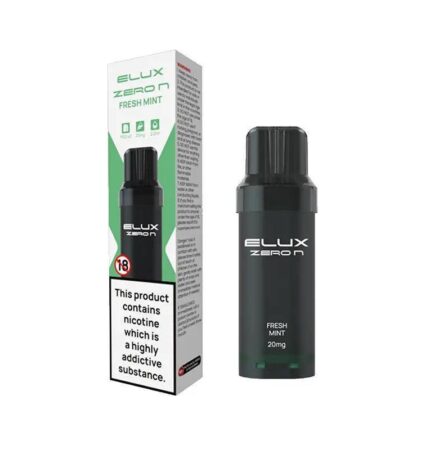 Eux Zero N Prefilled Pods - Fresh Mint - Vape Unit