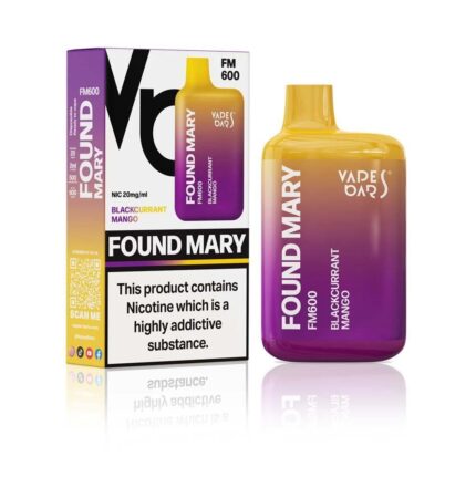 Found Mary FM600 Black Currant Mango - Vape Unit