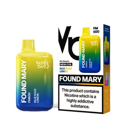 Found Mary FM600 Blue Razz Lemon - Vape Unit