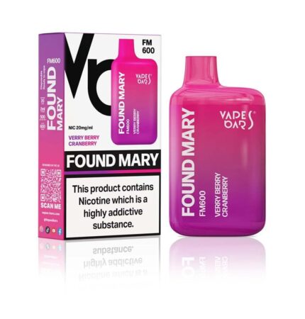 Found Mary FM600 Verry Berry Cranberry - Vape Unit