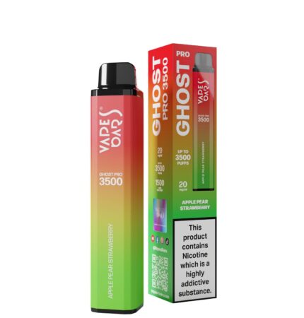 Ghost Pro 3500 Apple Pear Strawberry 20MG - Vape Unit