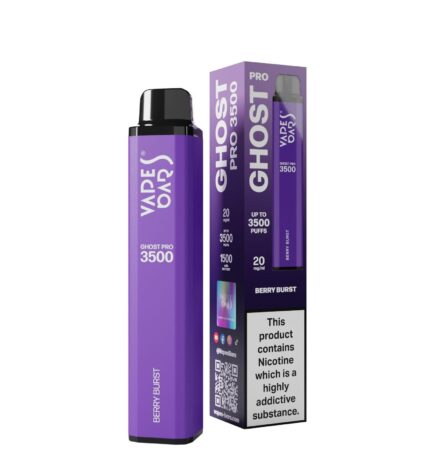 Ghost Pro 3500 Berry Burst 20MG - Vape Unit