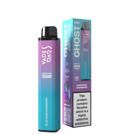 Ghost Pro 3500 Blue Sour Raspberry 20MG - Vape Unit