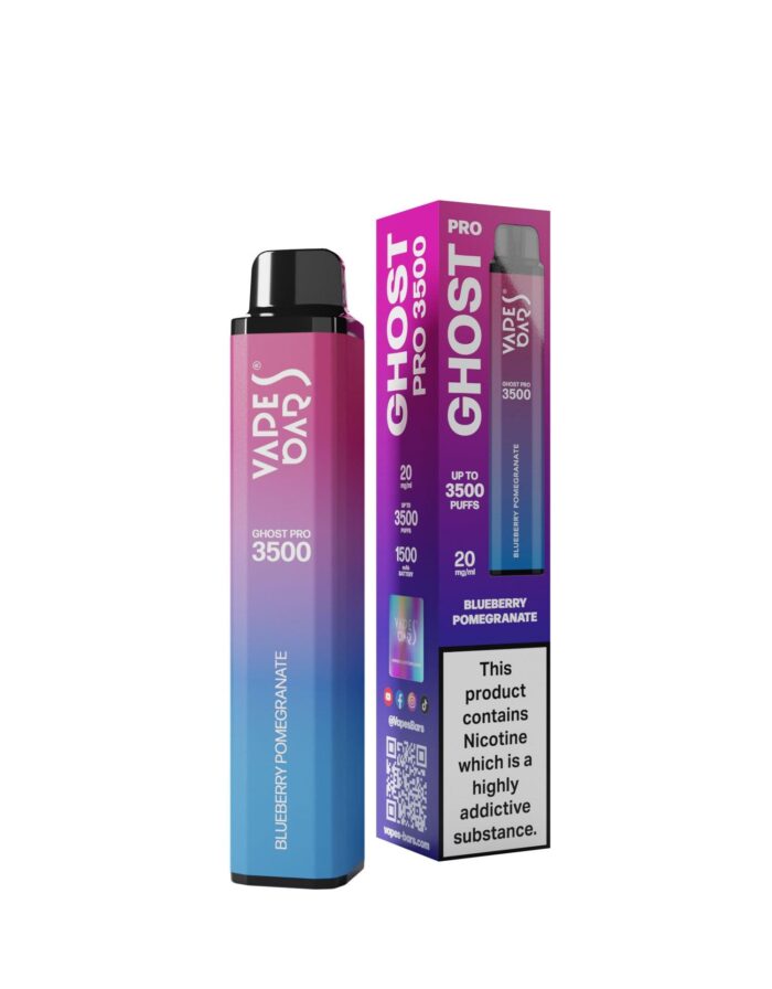 Ghost Pro 3500 Blueberry Pomegranat 20MG - Vape Unit