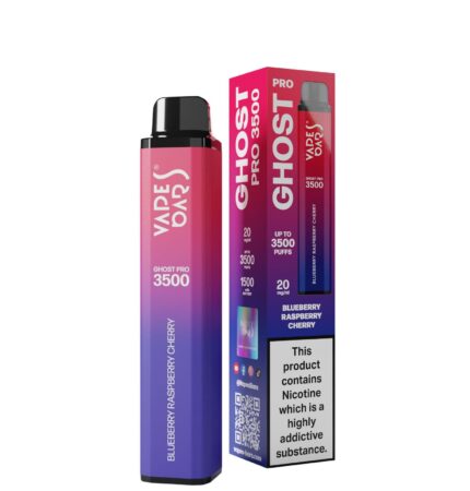 Ghost Pro 3500 Blueberry Raspberry Cherry 20MG - Vape Unit