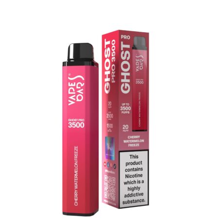 Ghost Pro 3500 Cherry Watermelon Freeze 20MG - Vape Unit