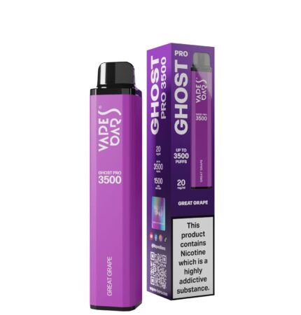 Ghost Pro 3500 Great Grape 20MG - Vape Unit