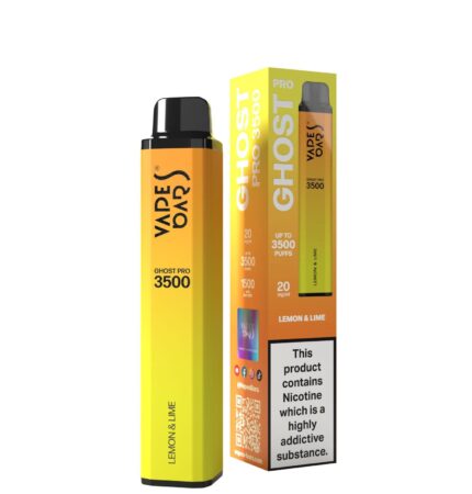 Ghost Pro 3500 Lemon & Lime 20MG - Vape Unit