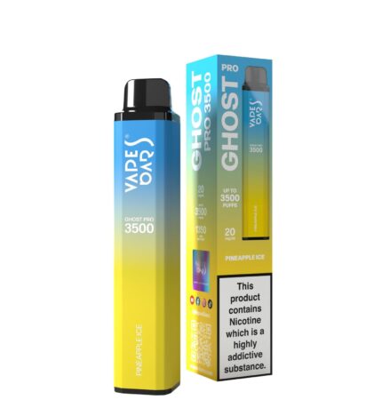 Ghost Pro 3500 Pineapple Ice 20MG - Vape Unit