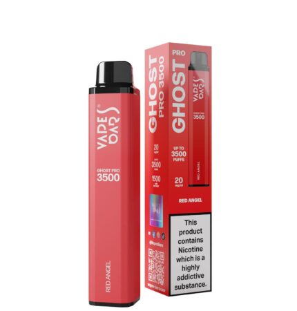 Ghost Pro 3500 Red Angle 20MG - Vape Unit