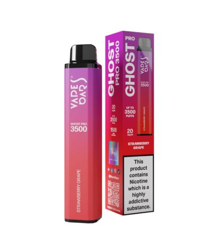 Ghost Pro 3500 Strawberry Grape 20MG - Vape Unit