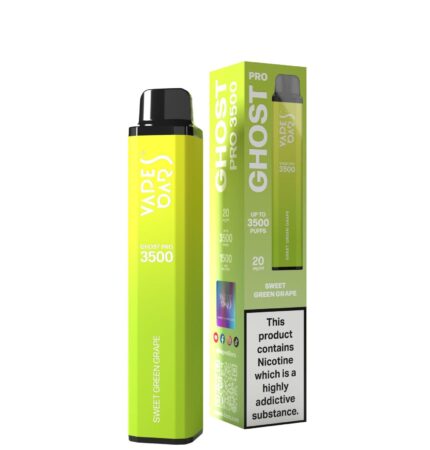 Ghost Pro 3500 Sweet Green Grape 20MG - Vape Unit