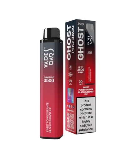 Ghost Pro 3500 Sweet Pomegranate Blackcurrant Ice 20MG - Vape Unit