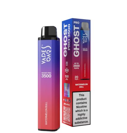 Ghost Pro 3500 Watermelon Bull 20MG - Vape Unit