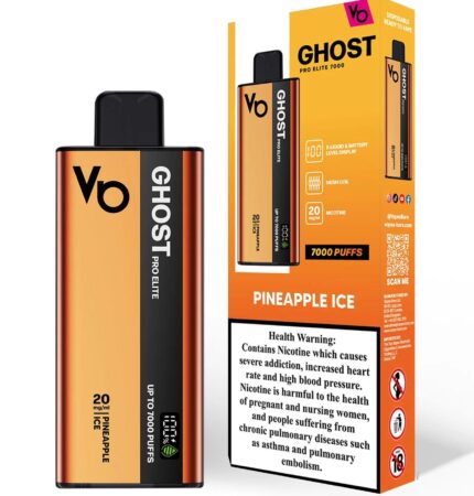 Ghost Pro Elite 7000 Pineapple Ice 20MG_ - Vape Unit