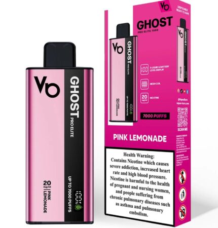 Ghost Pro Elite 7000 Pink Lemonade 20MG_ - Vape Unit