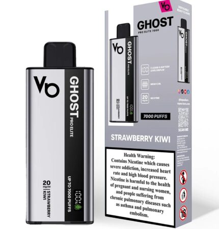 Ghost Pro Elite 7000 Strawberry Kiwi 20MG_ - Vape Unit