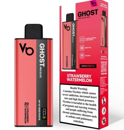 Ghost Pro Elite 7000 Strawberry Watermelon 20MG_ - Vape Unit