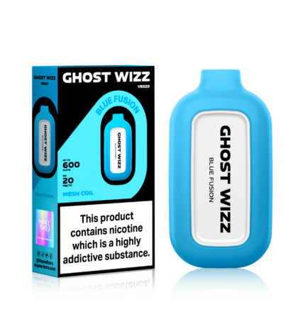 GHOST WIZZ BLUE FUSION DISPOSABLE VAPE - Vape Unit