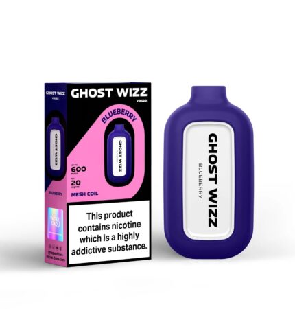 GHOST WIZZ BLUEBERRY DISPOSABLE VAPE - Vape Unit