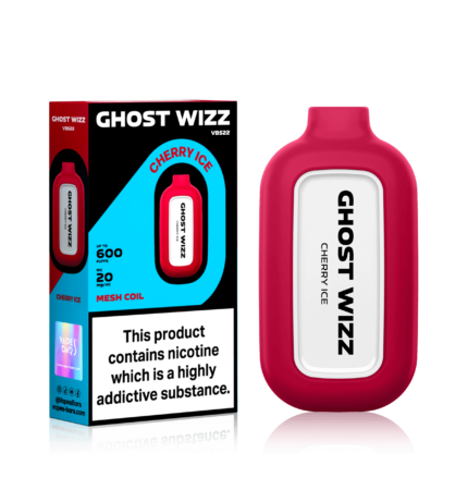 GHOST WIZZ CHERRY ICE DISPOSABLE VAPE - Vape Unit