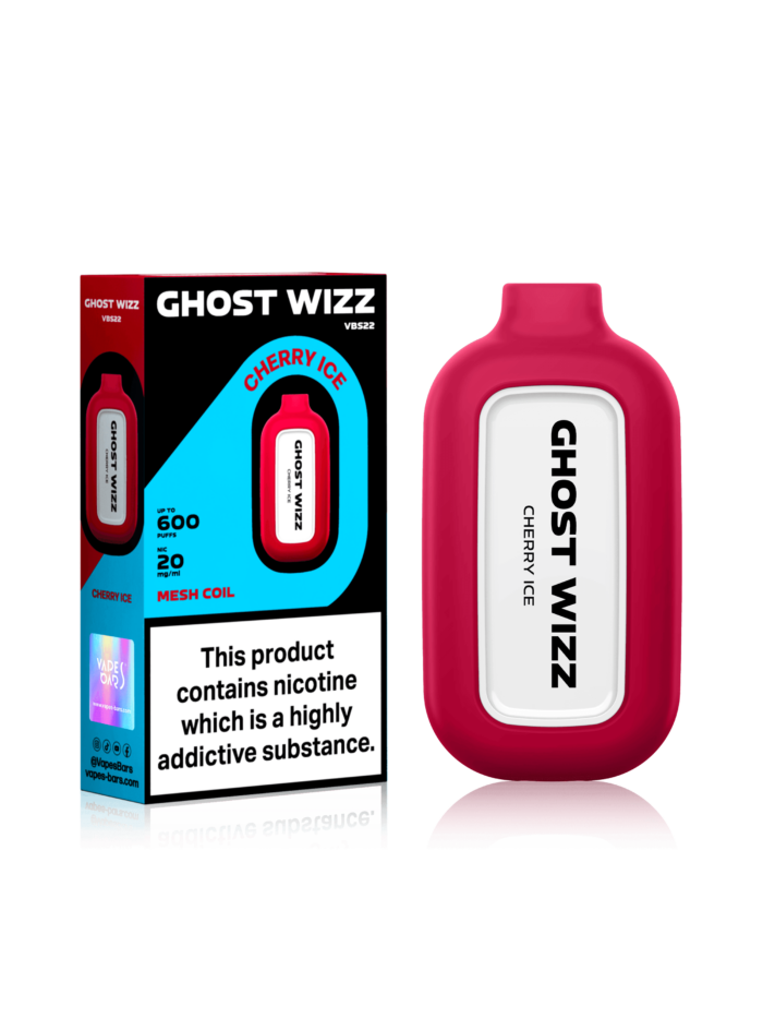 GHOST WIZZ CHERRY ICE DISPOSABLE VAPE - Vape Unit