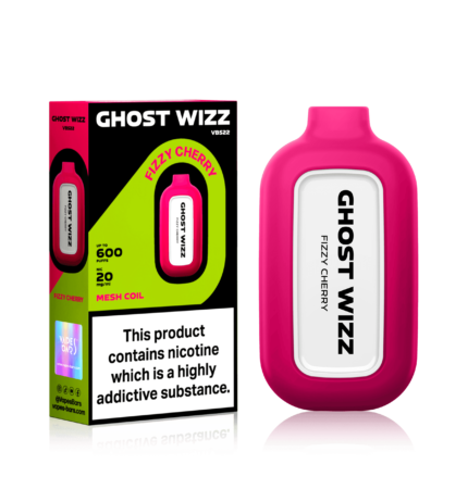 GHOST WIZZ FIZZY CHERRY DISPOSABLE VAPE - Vape Unit