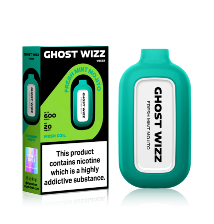 GHOST WIZZ FRESH MINT MOJITO DISPOSABLE VAPE - Vape Unit