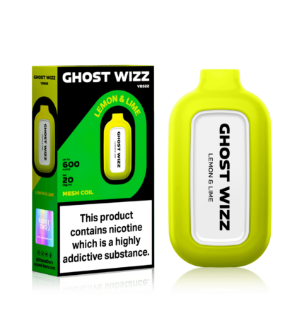 GHOST WIZZ LEMON & LIME DISPOSABLE VAPE - Vape Unit