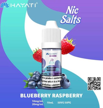 HAYATI Crystal Pro Max Nic Salts - BLUEBERRY RASPBERRY - 10ml - Vape Unit