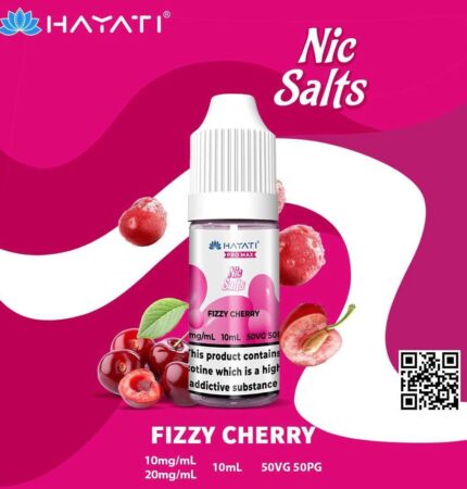 HAYATI Crystal Pro Max Nic Salts - FIZZY CHERRY - 10ml - Vape Unit