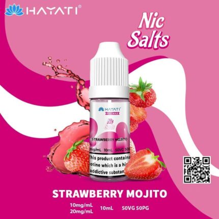 HAYATI Crystal Pro Max Nic Salts - STRAWBERRY MOJITO - 10ml - Vape Unit