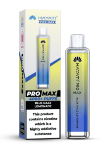 Hayati Pro Max 4000 20MG Nicotine - Blue Razz Lemonade - Vape Unit