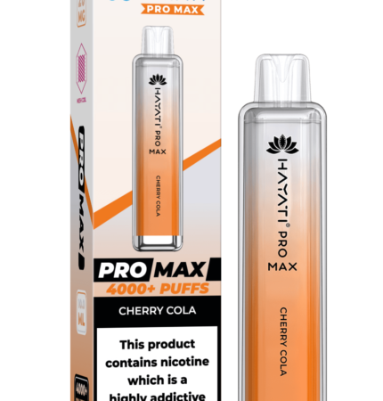 Hayati Pro Max 4000 20MG Nicotine - Cherry Cola - Vape Unit