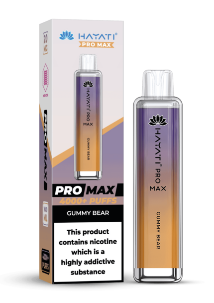 Hayati Pro Max 4000 20MG Nicotine - Gummy Bear - Vape Unit