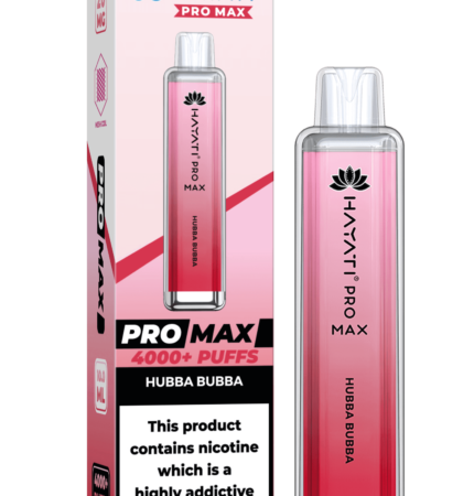 Hayati Pro Max 4000 20MG Nicotine - Hubba Bubba - Vape Unit