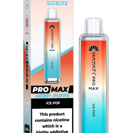 Hayati Pro Max 4000 20MG Nicotine - Ice Pop - Vape Unit