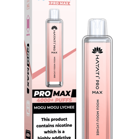 Hayati Pro Max 4000 20MG Nicotine - Mogu Mogu Lychee - Vape Unit