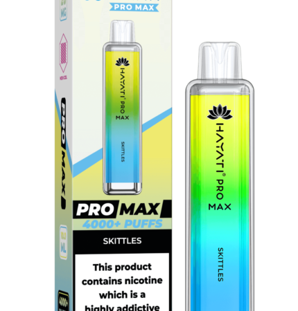 Hayati Pro Max 4000 20MG Nicotine - Skittles - Vape Unit