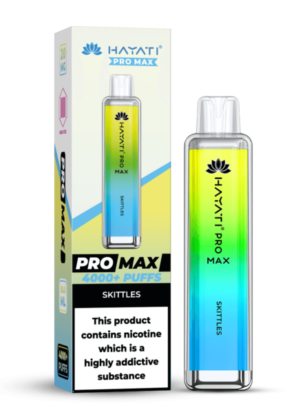 Hayati Pro Max 4000 20MG Nicotine - Skittles - Vape Unit