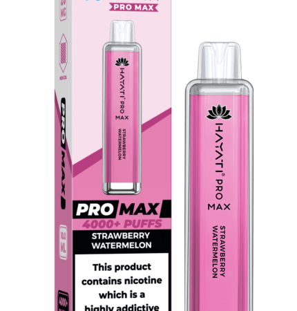 Hayati Pro Max 4000 20MG Nicotine - Strawberry Watermelon - Vape Unit