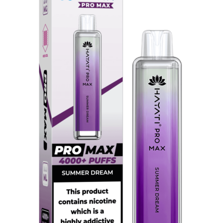 Hayati Pro Max 4000 20MG Nicotine - Summer dream - Vape Unit