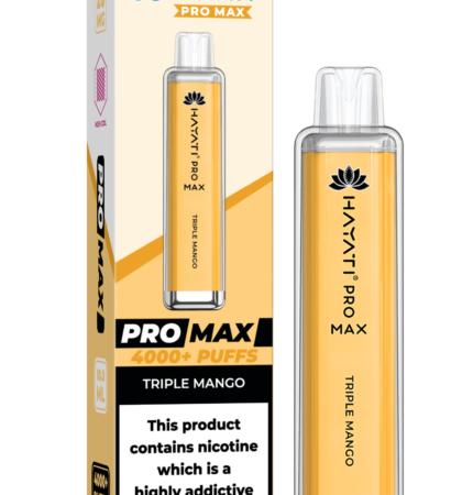 Hayati Pro Max 4000 20MG Nicotine - Triple Mango - Vape Unit